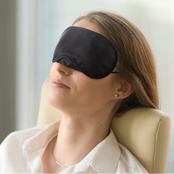 Bundle 3 Travel Items; Eye Cover Sleep Mask+Ear Plugs for Sleeping +Luggage Tag, - Picture 12 of 16